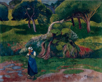 Landschaft bei Le Pouldu, 1890 von Paul Sérusier